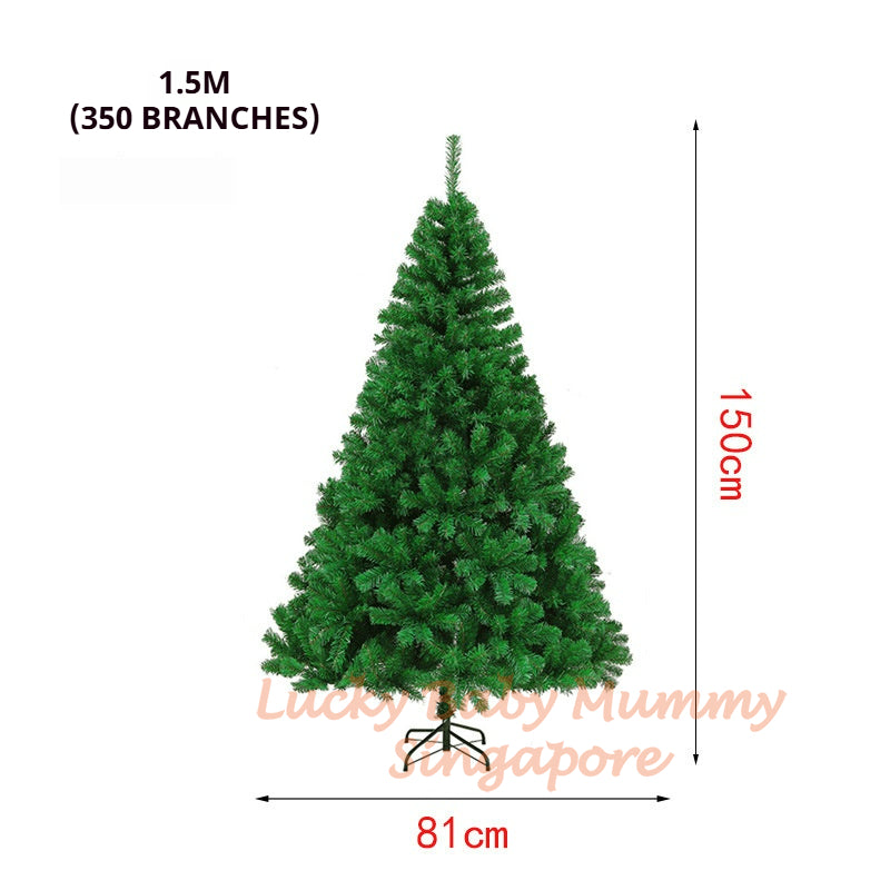2025 Christmas Tree Full Set Value Package Luxury Christmas Tree with Decoration and LED Lights Xmas