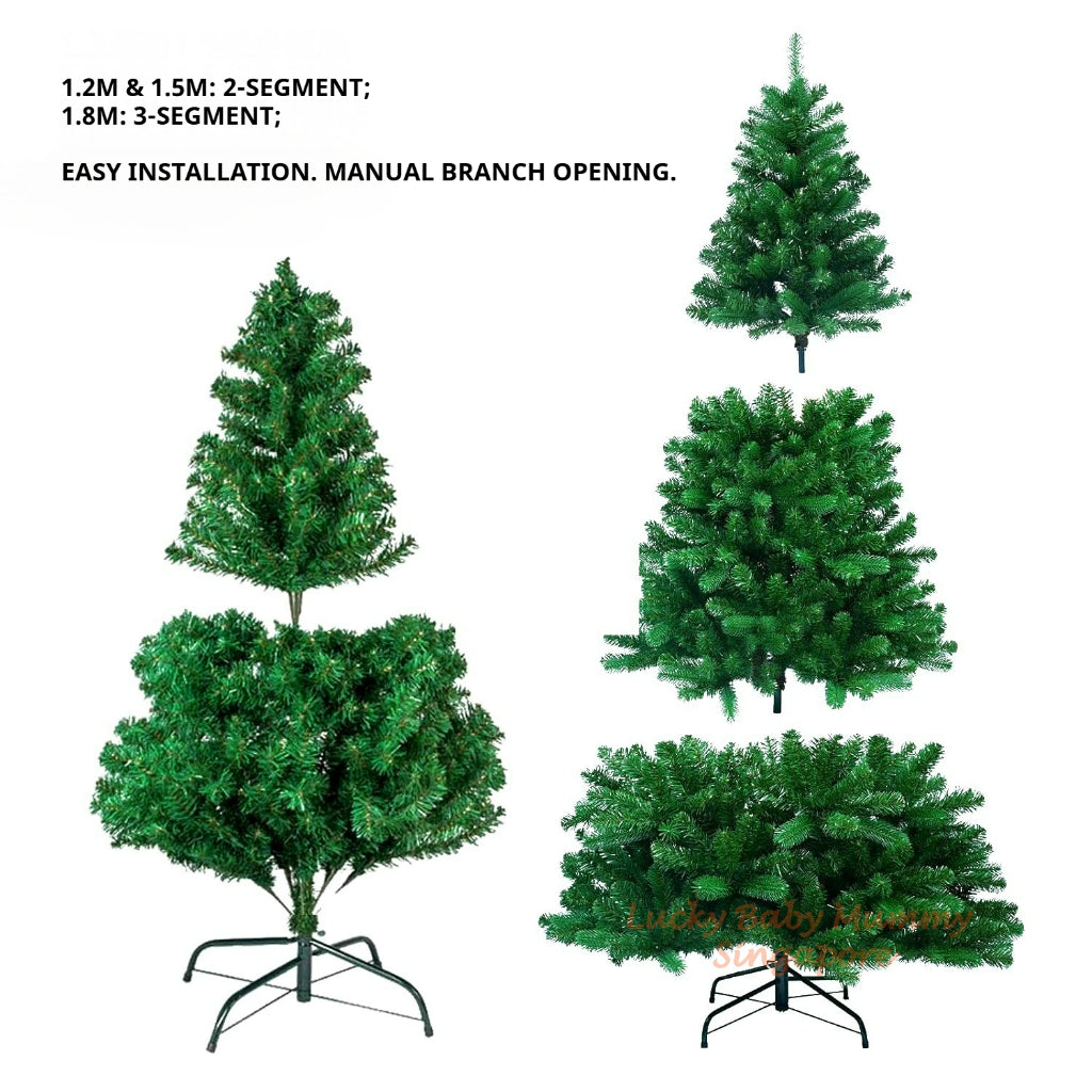 2025 Christmas Tree Full Set Value Package Luxury Christmas Tree with Decoration and LED Lights Xmas