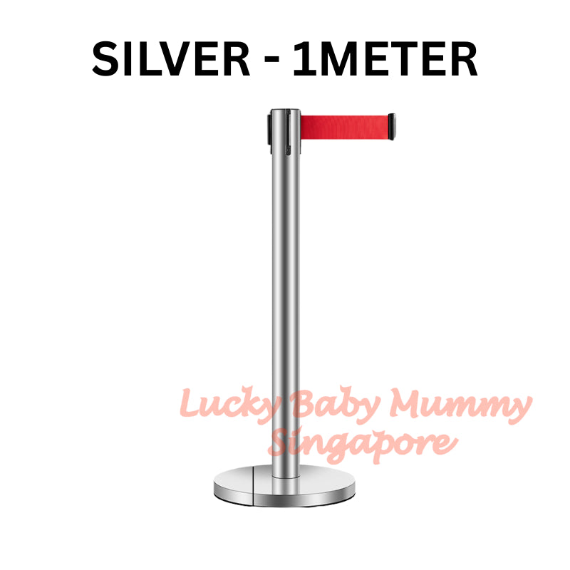 Retractable Queue Pole 2 Meter