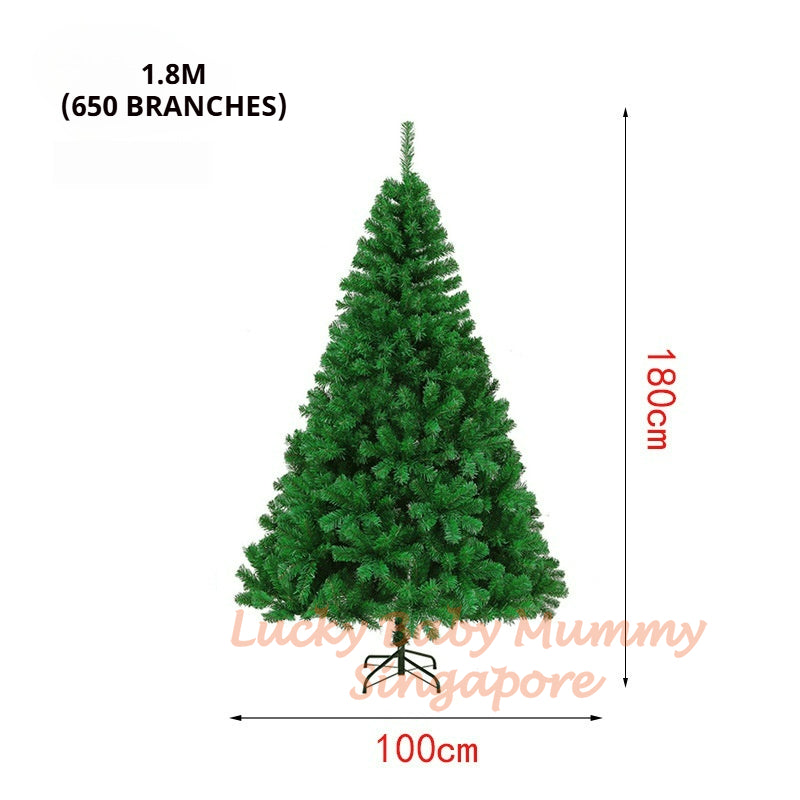 2025 Christmas Tree Full Set Value Package Luxury Christmas Tree with Decoration and LED Lights Xmas