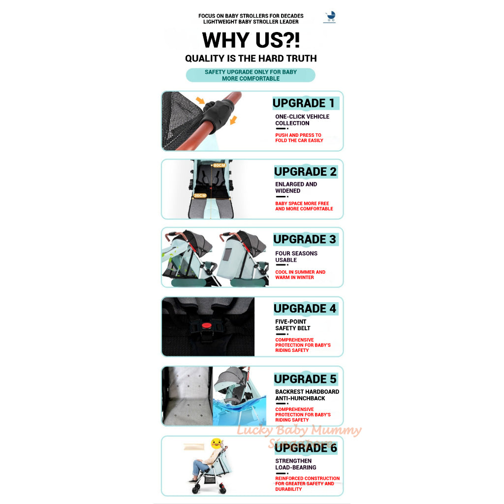 Foldable Baby Stroller