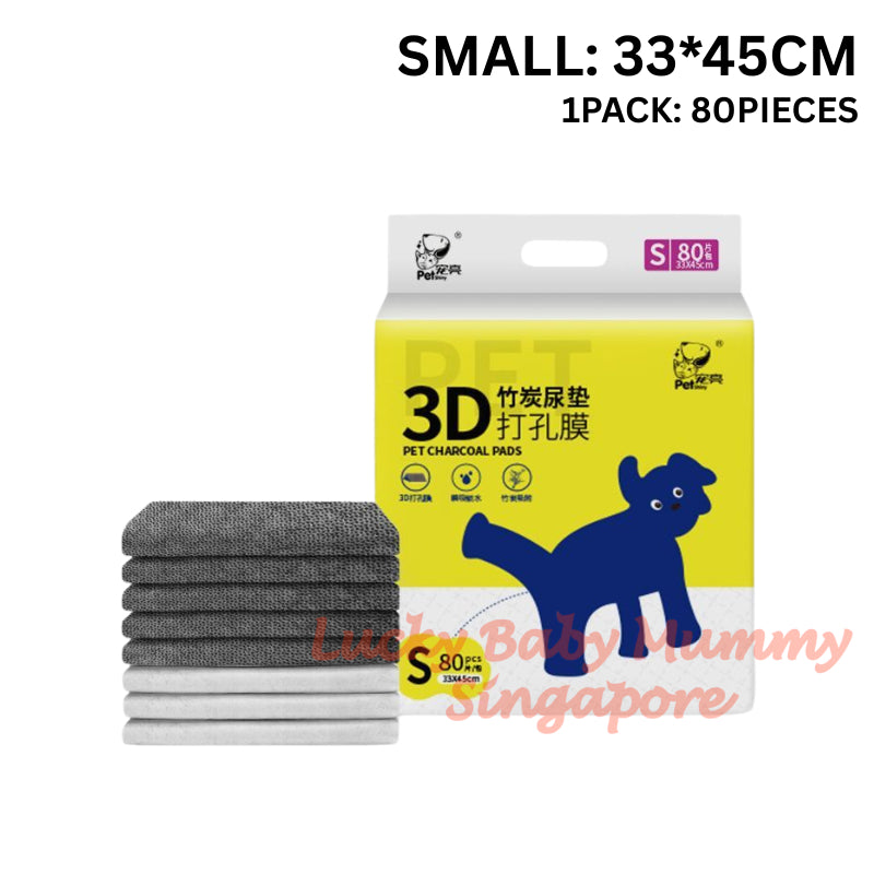 3D Bamboo Charcoal Pet Pee Pads