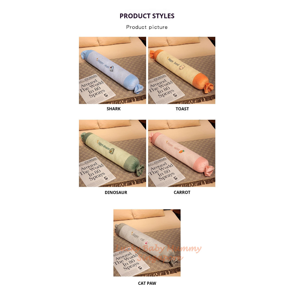 Ice Silk Candy Bolster Pillow