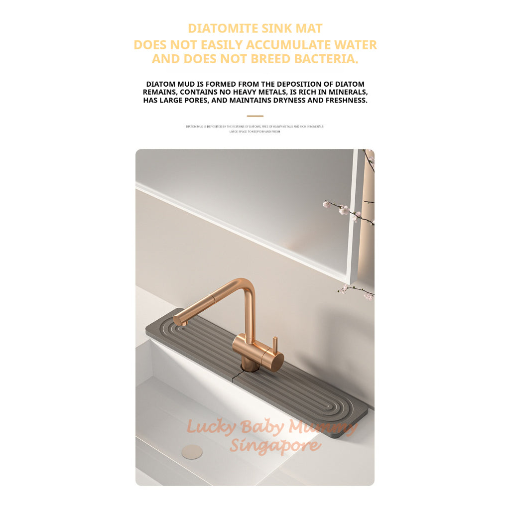 Diatomite Sink Mat