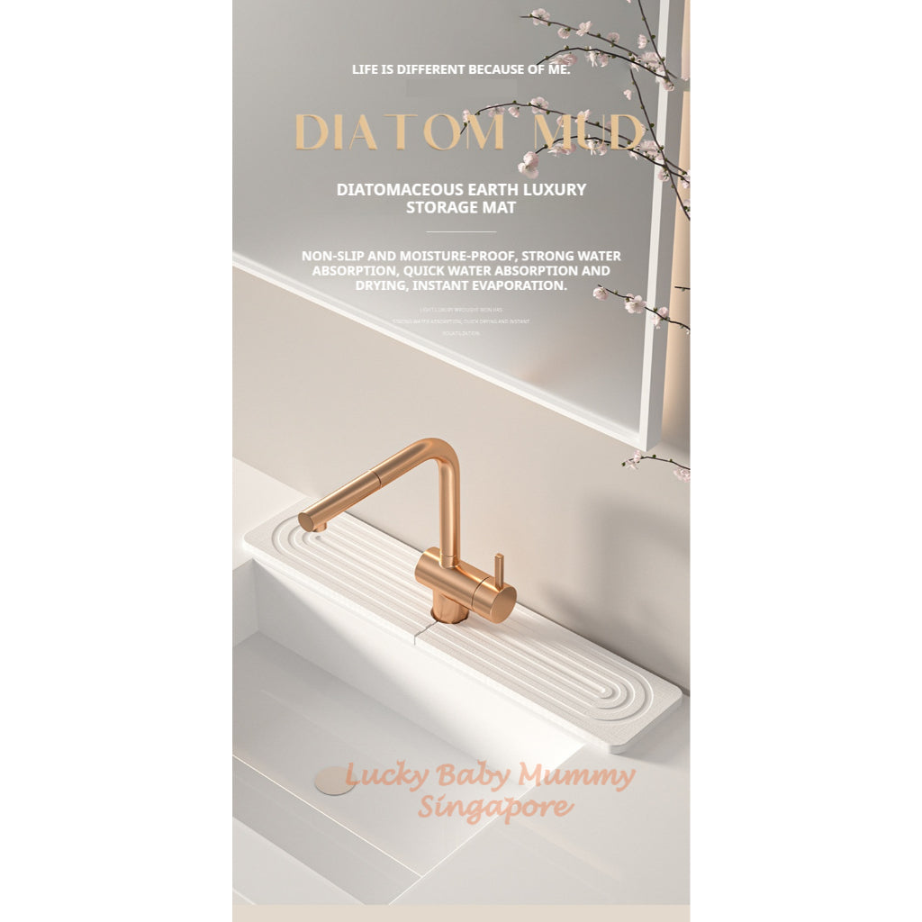 Diatomite Sink Mat
