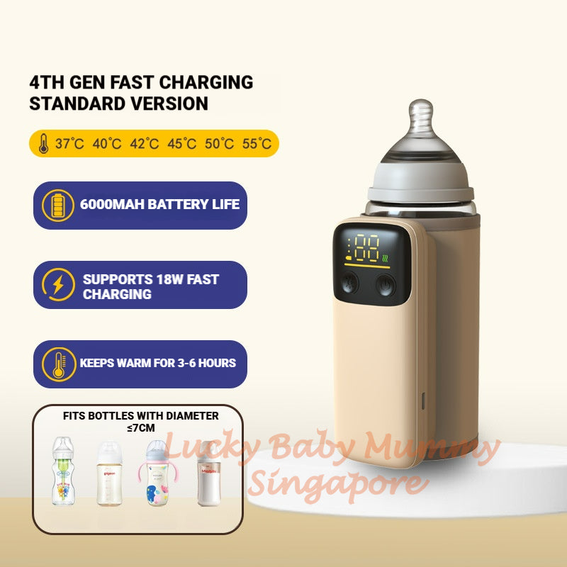 Portable Wireless Baby Milk Warmer