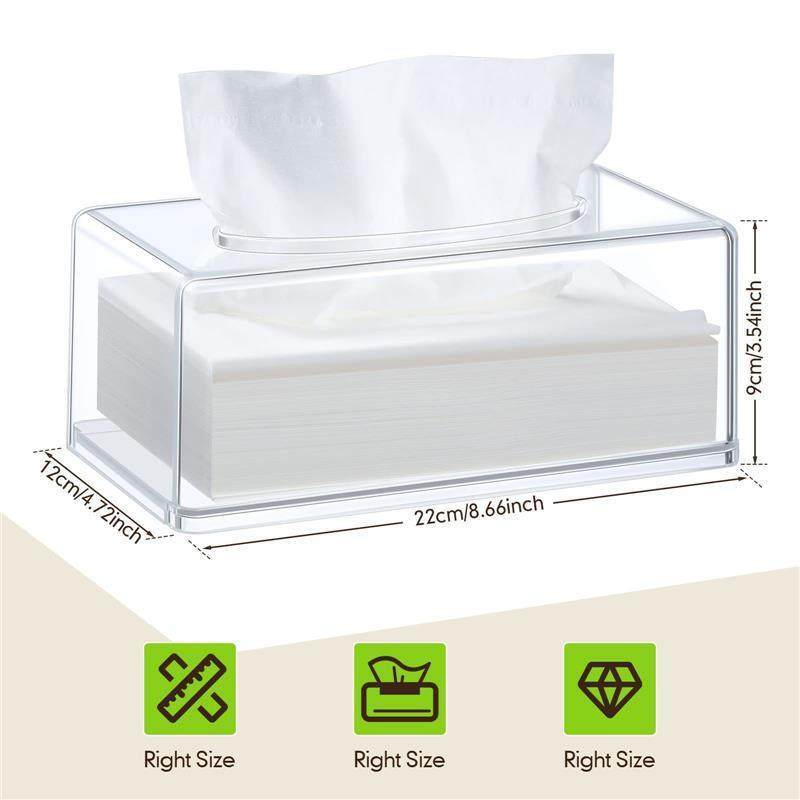 Acrylic Tissue Box
