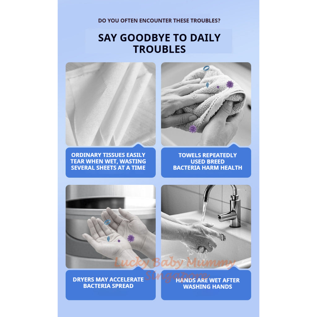 【10 packs/Box】Manhua Commercial Hanging Tissue