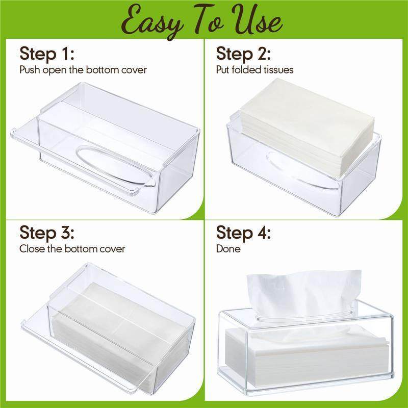 Acrylic Tissue Box