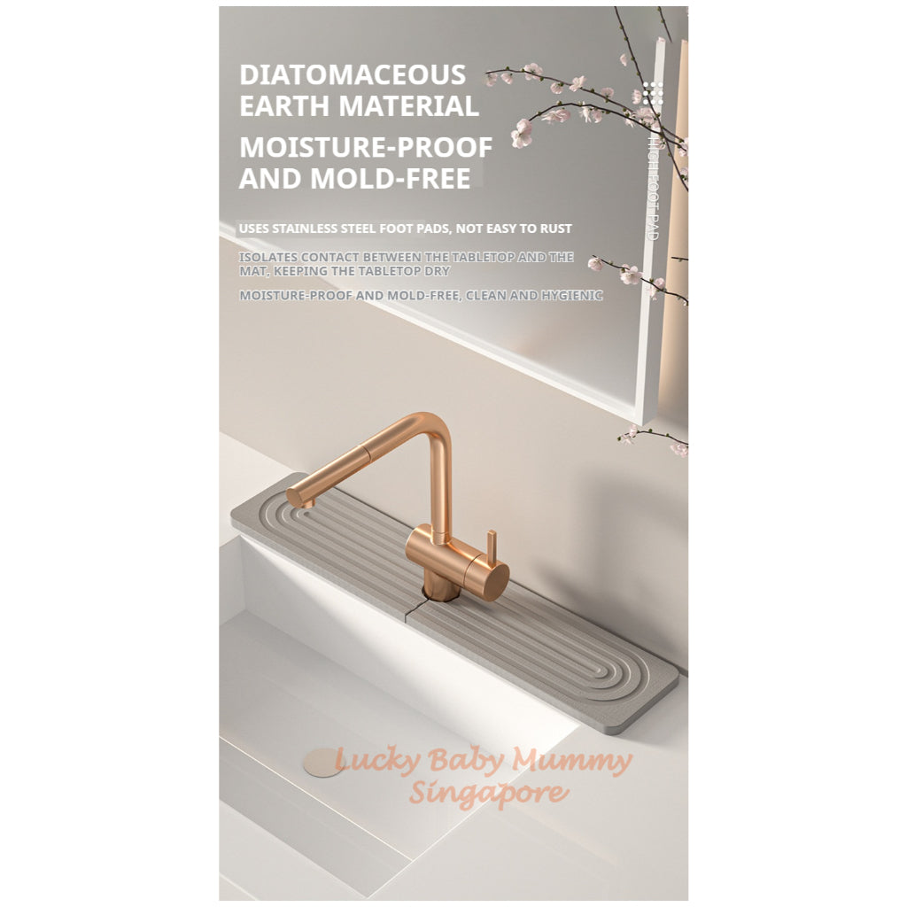 Diatomite Sink Mat