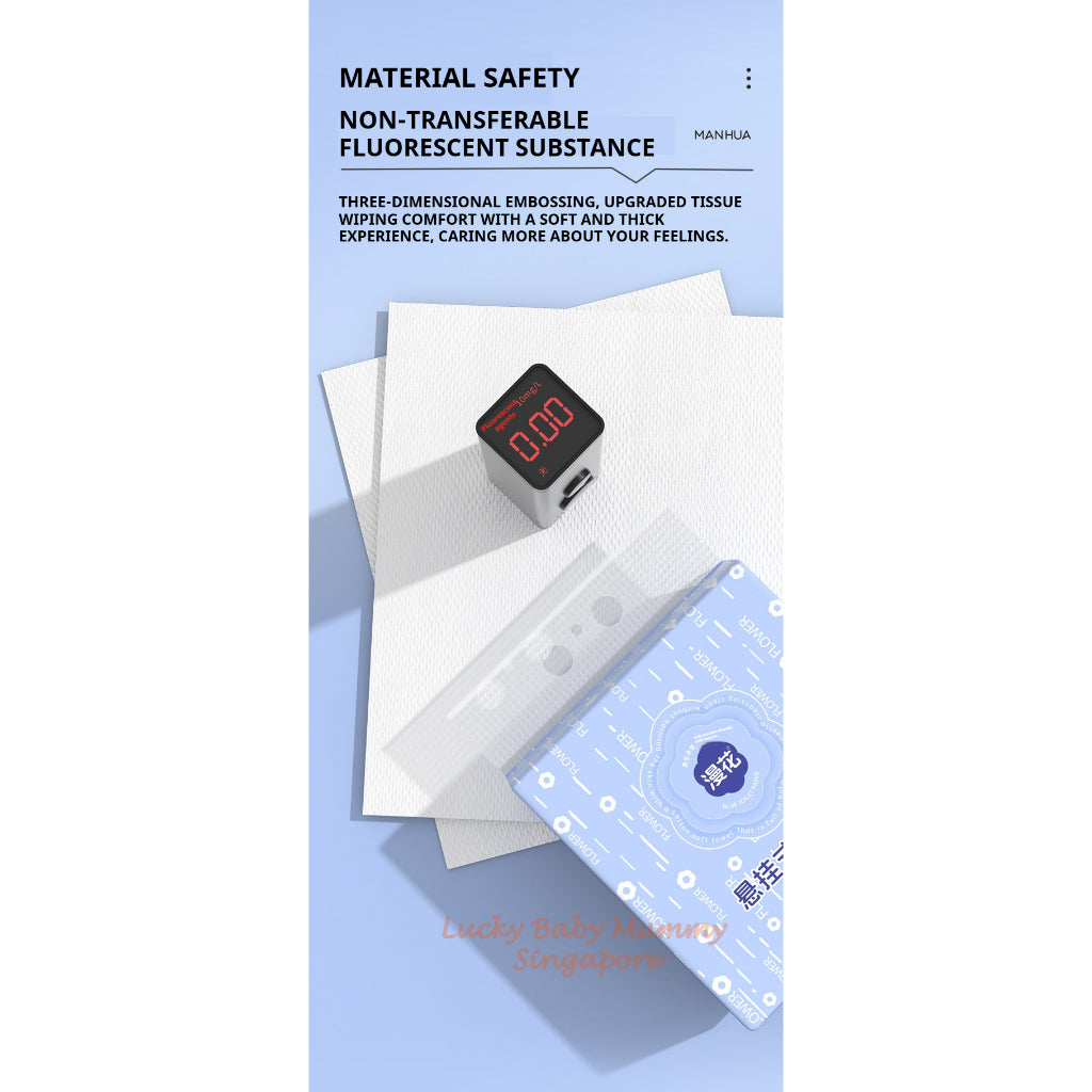 【10 packs/Box】Manhua Commercial Hanging Tissue