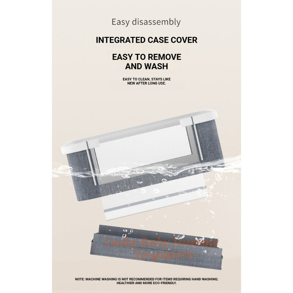 Rocking Baby Cot with Storage