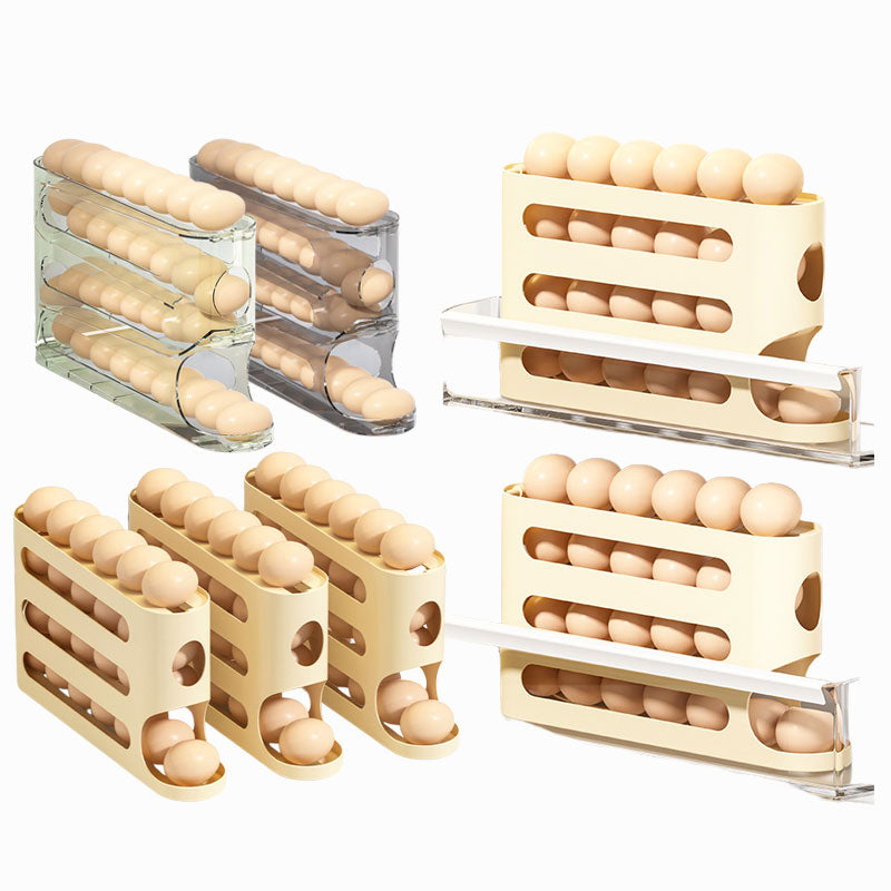 Auto Rolling Egg Storage Rack