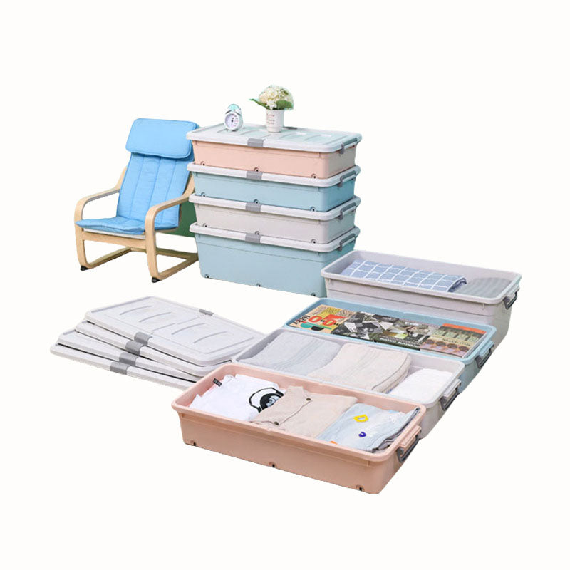 Underbed Stackable Storage Box with Wheels