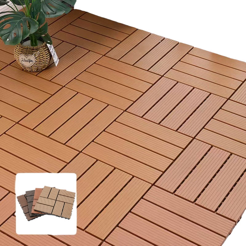 Plastic Wood Deck Tiles