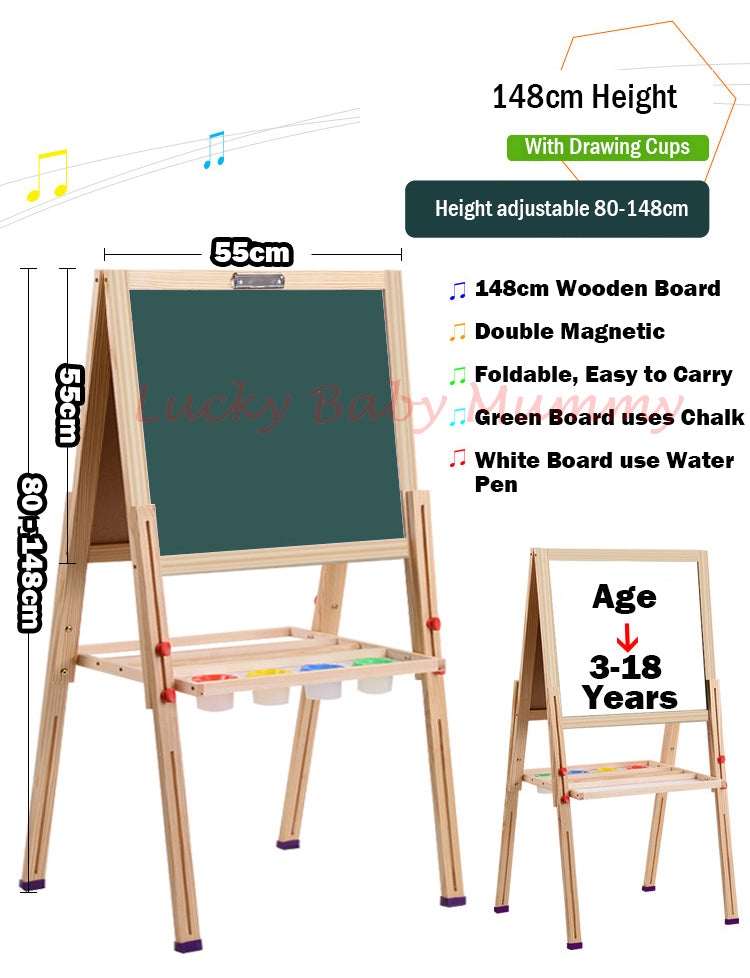 2in1 & 3in1 Multi-Functional Drawing Whiteboard