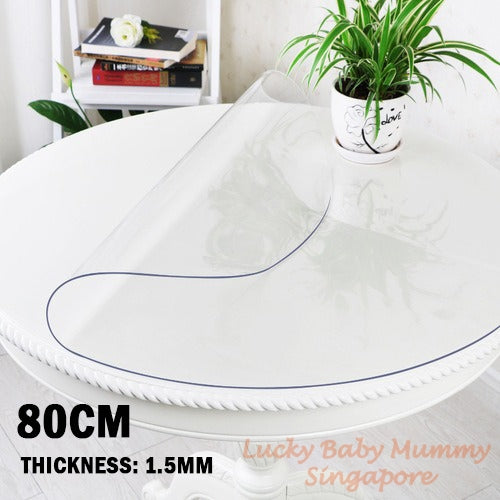 Soft Glass Table Mat - 80*80(Round)