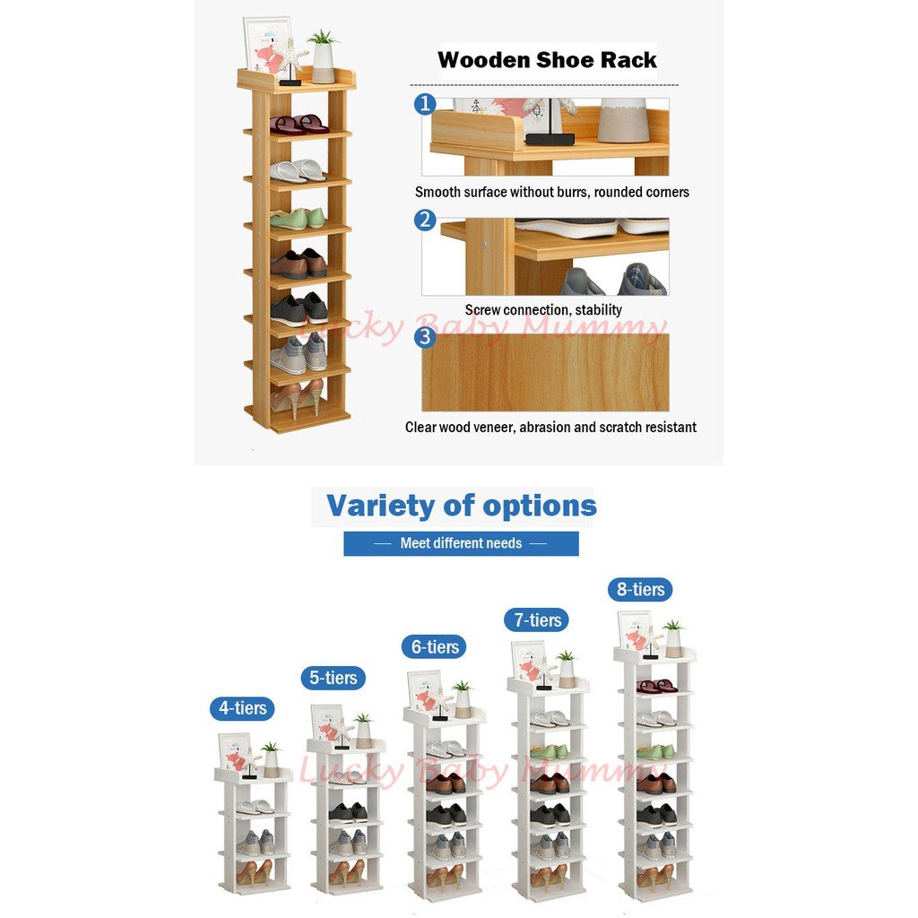 D168 Doorway Single Shoe Rack