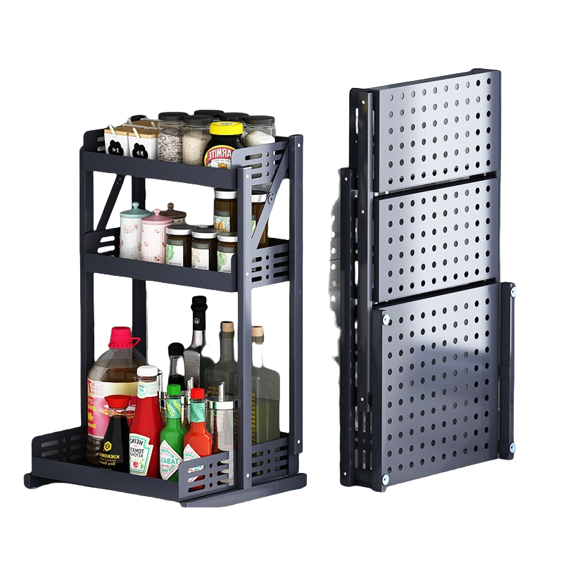 Foldable Condiment Storage Rack