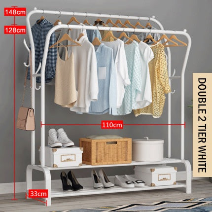 Sturdy Standing Clothes Rack Drying Rack Clothes Hanger