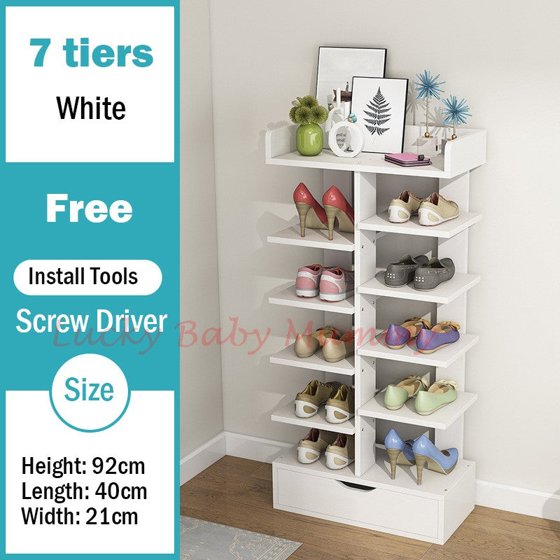 D285 Doorway double column Shoe Rack