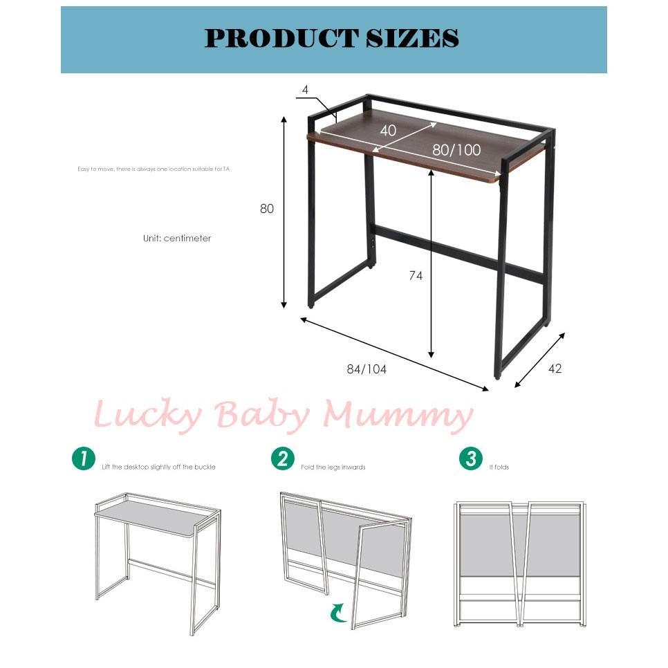 Type A Foldable Computer Table/ PC Desk