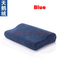 Wave Pillow - Blue