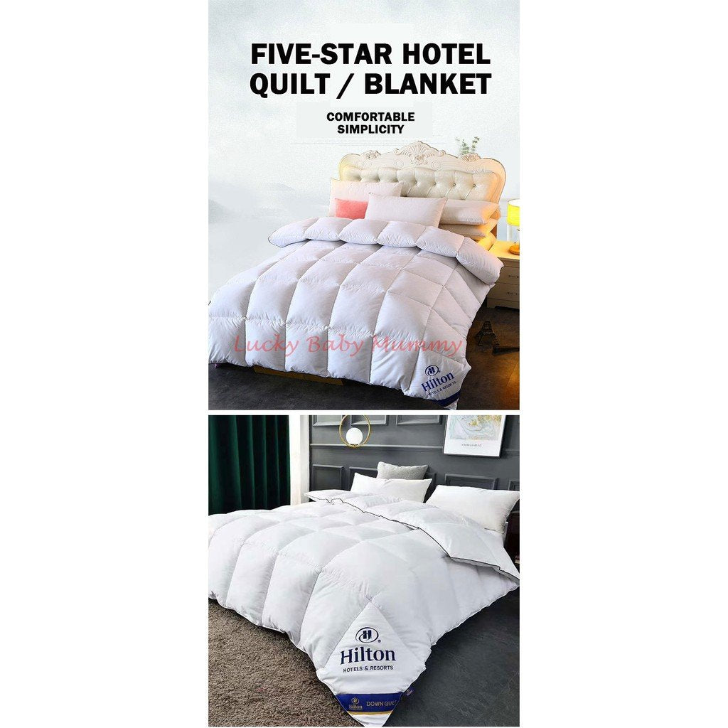 【HILTON Pillow and Quilt】 5 Star Hotel Fabric Mattress