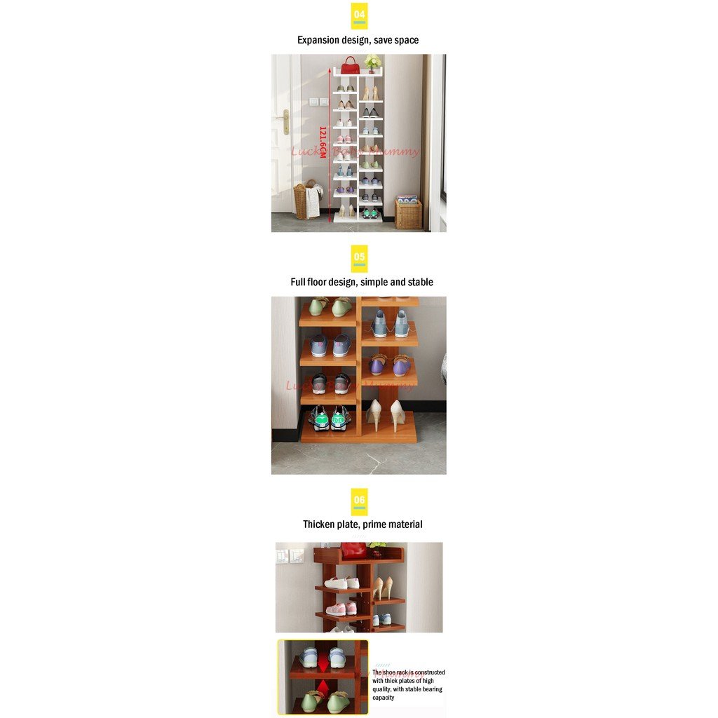 D287 Doorway double column Shoe Rack