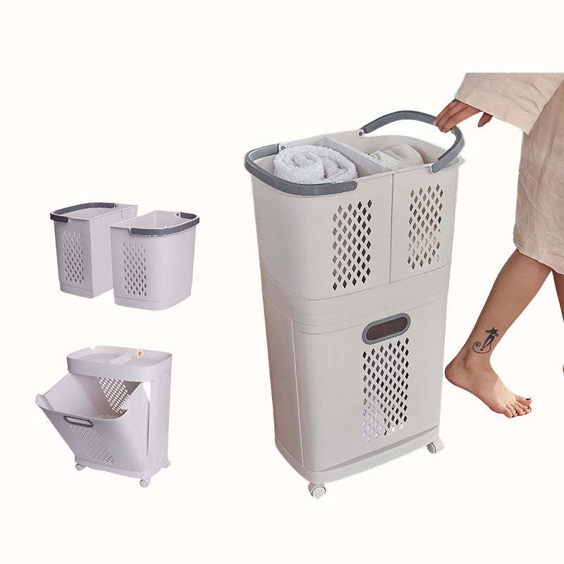 【Sorting Laundry】3-Tiers Laundry Basket