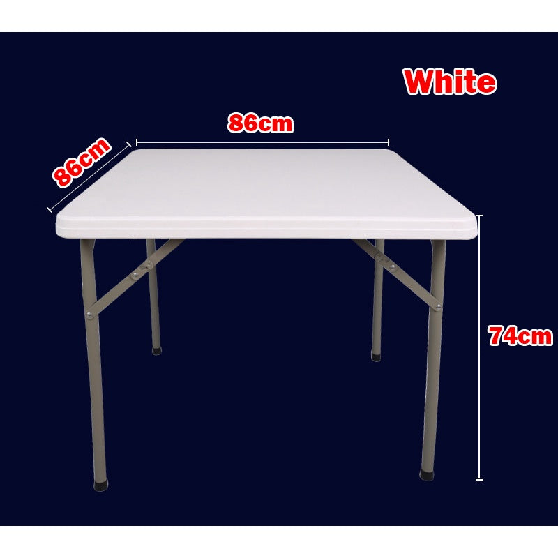 【86x86】Foldable Utility Square Table Chair / Dining Table