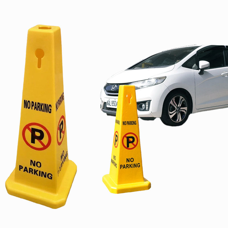 High Quality No Parking Traffic Safety Caution Cone Square Road Sign