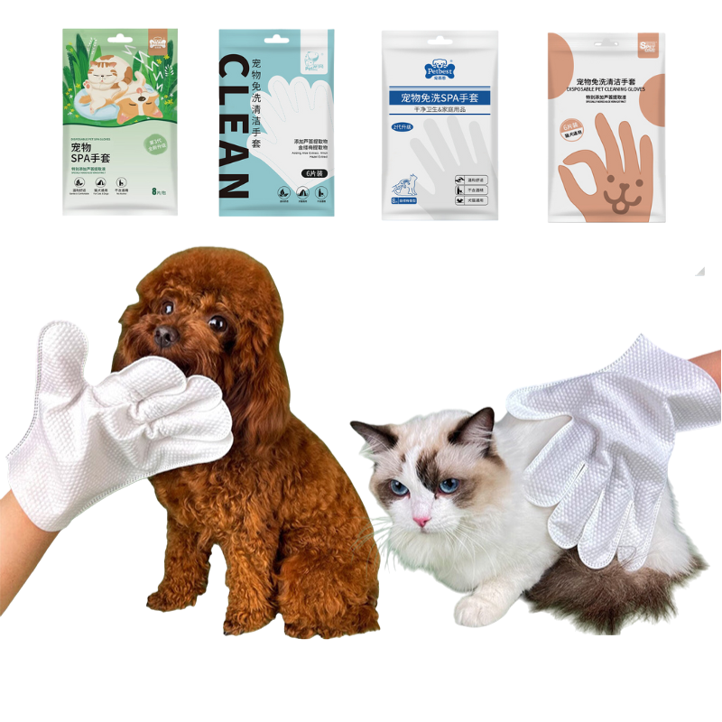 Pet Cleaning SPA Gloves