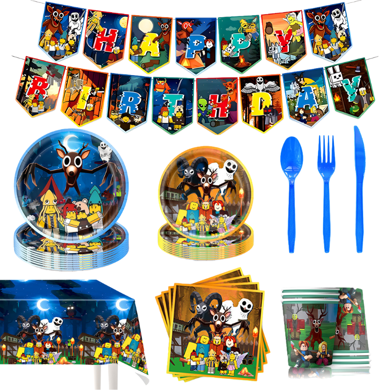 Roblox Party Supplies SET