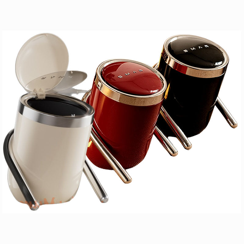 Minimalist Slanted Opening Trash Bin