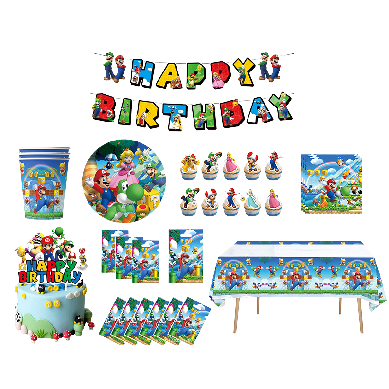 Mario Party Supplies Set