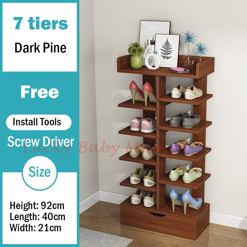 D285 Doorway double column Shoe Rack