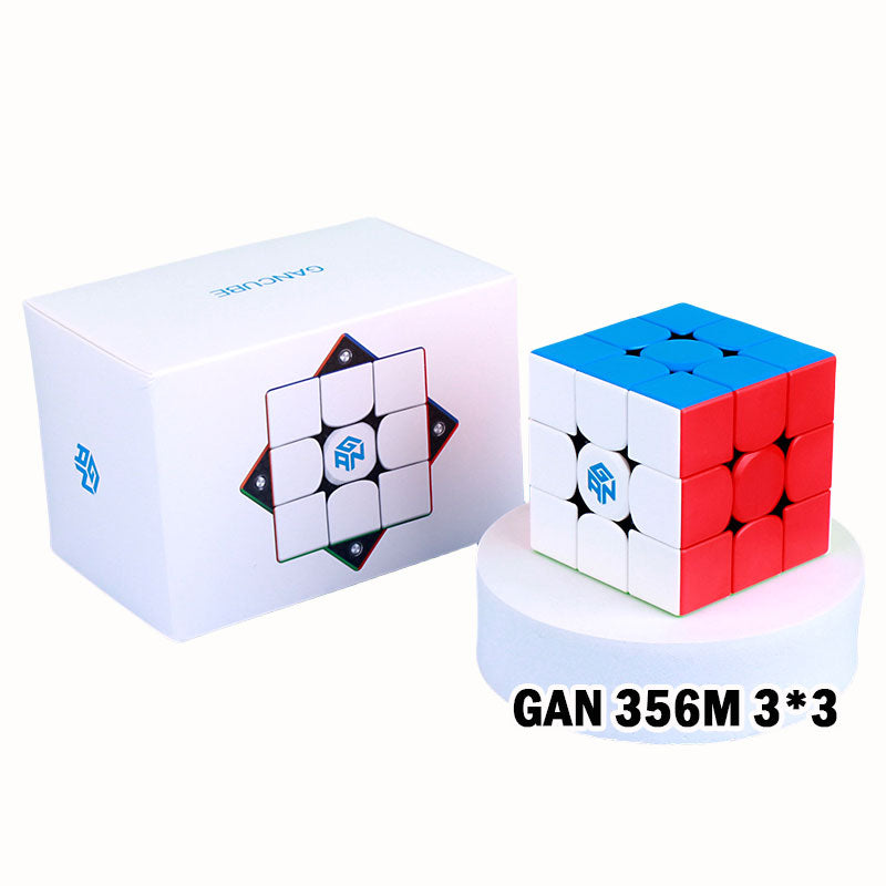 GAN 356 M / GAN 356 RS 3x3 Magnetic Speed Cube Puzzle Toy