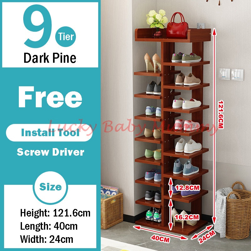 D287 Doorway double column Shoe Rack