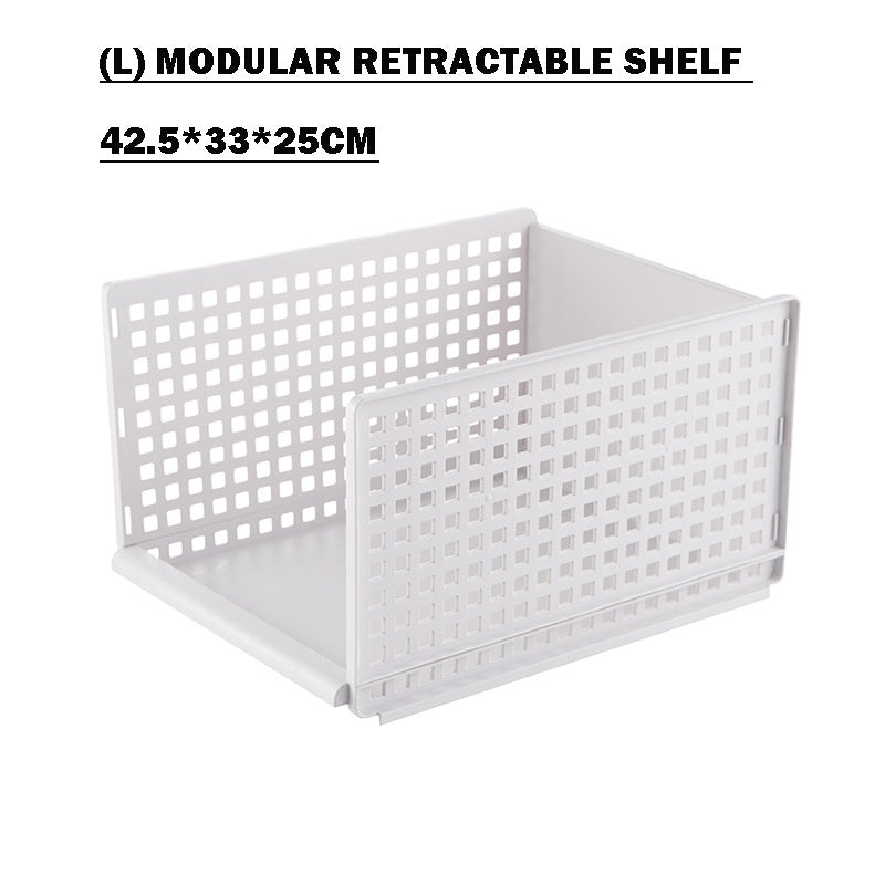 Modular Retractable Shelf