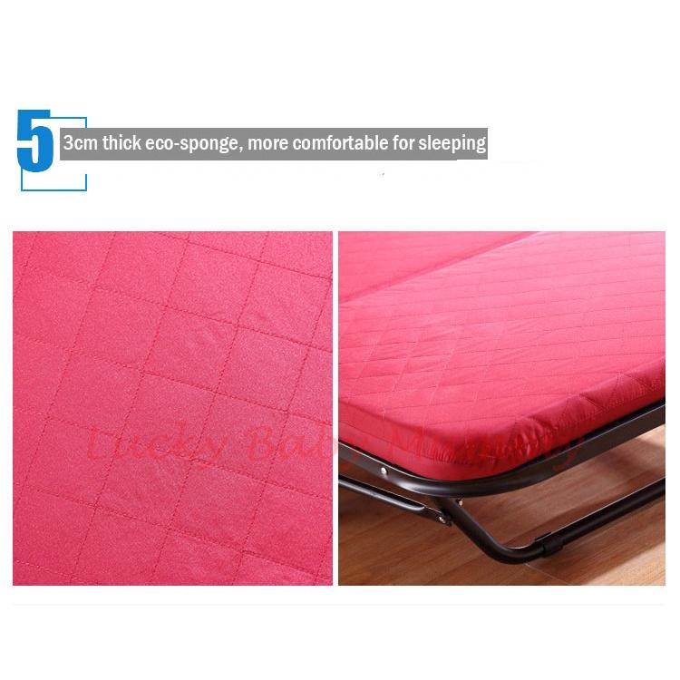 【3-fold Bed】ELOISE Premium Japanese Foldable Single Bed