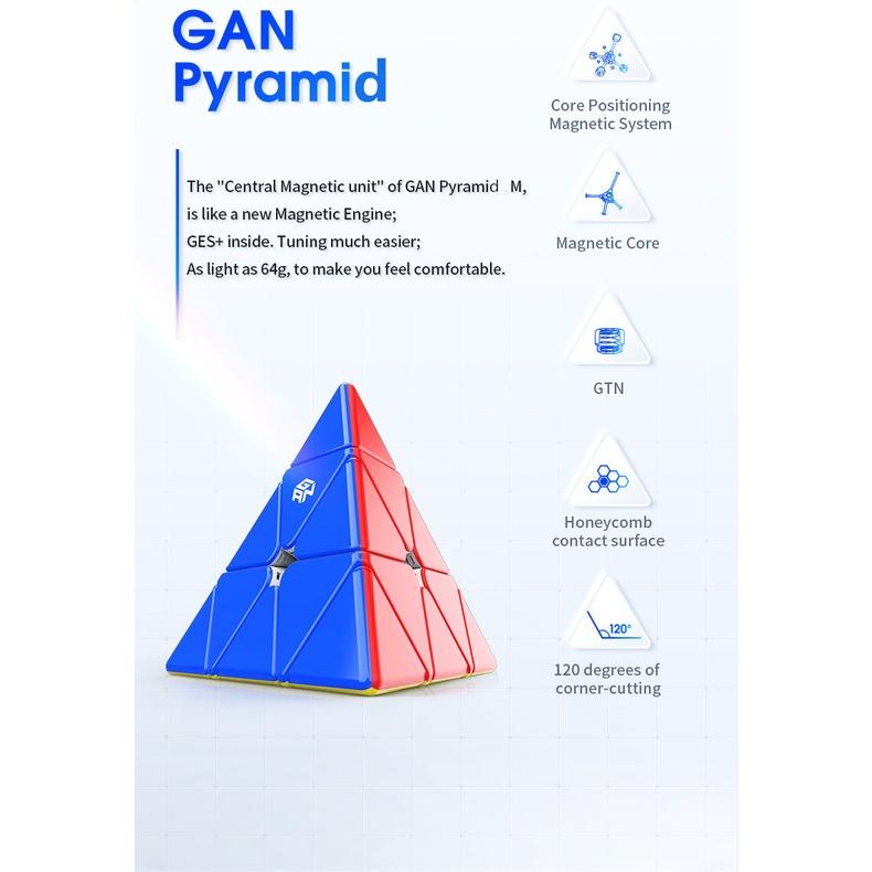 GAN Pyraminx M Magnetic Pyraminx Speed Cube/ Standard Version