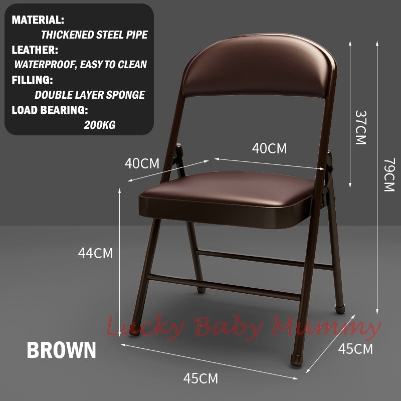 Simple Style Foldable Chair