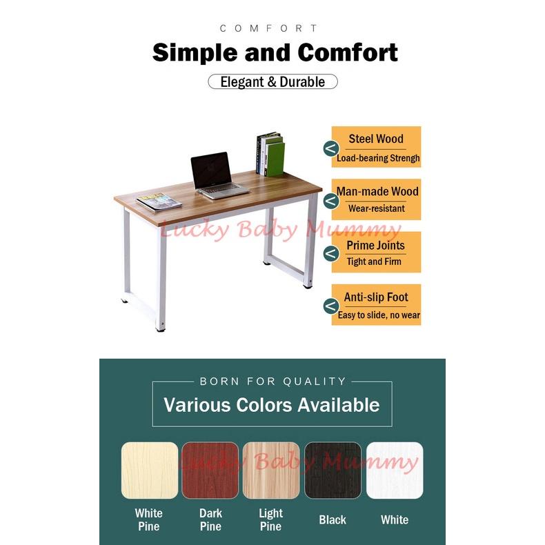 Steel Wood Computer Table / Study Table