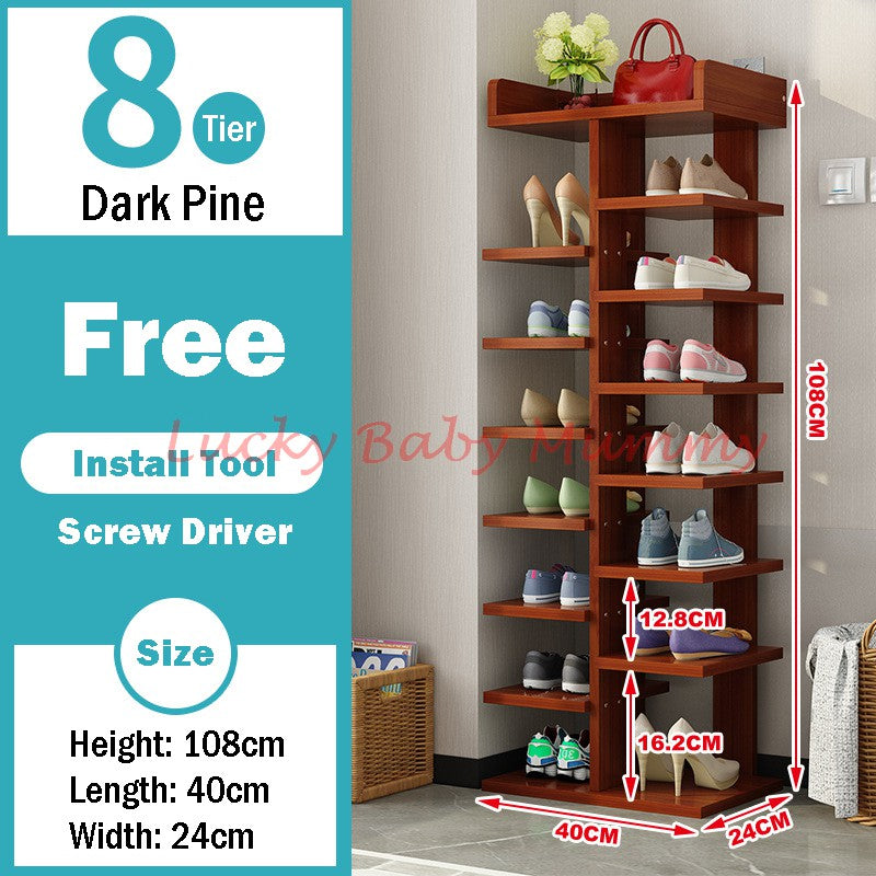 D287 Doorway double column Shoe Rack