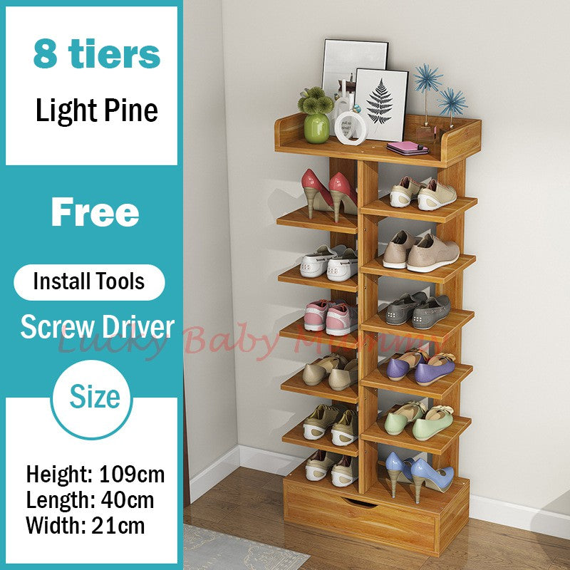 D285 Doorway double column Shoe Rack