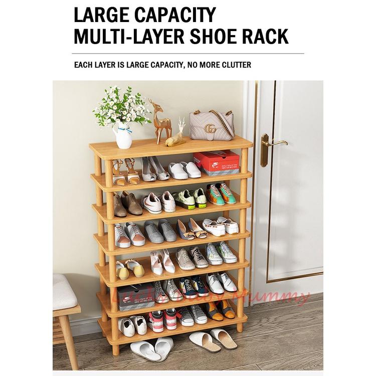 D280 Wooden Shoe Rack