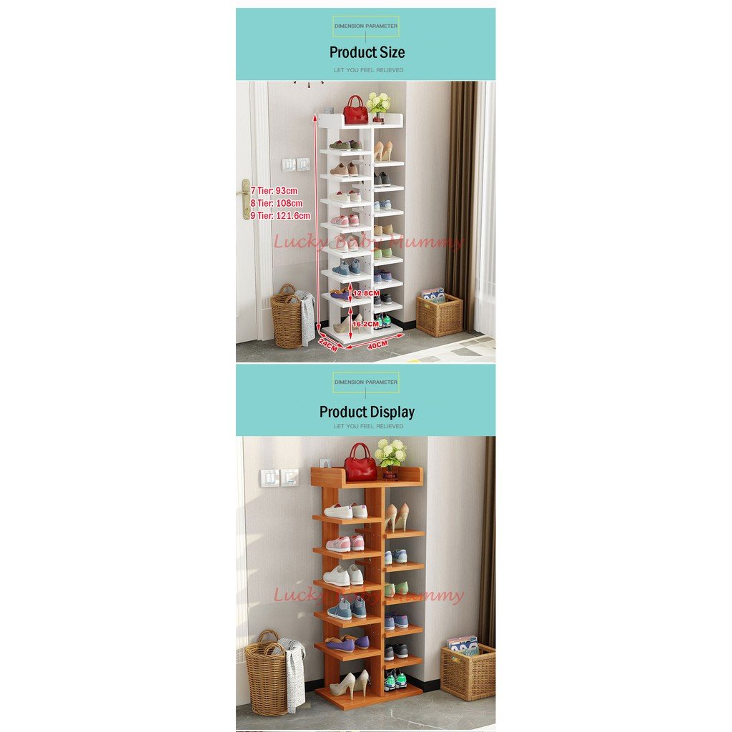 D287 Doorway double column Shoe Rack