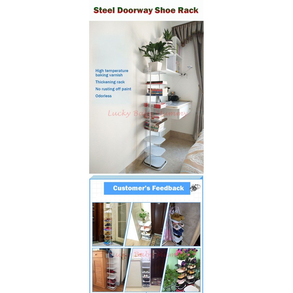 Steel DoorWay Shoe Rack