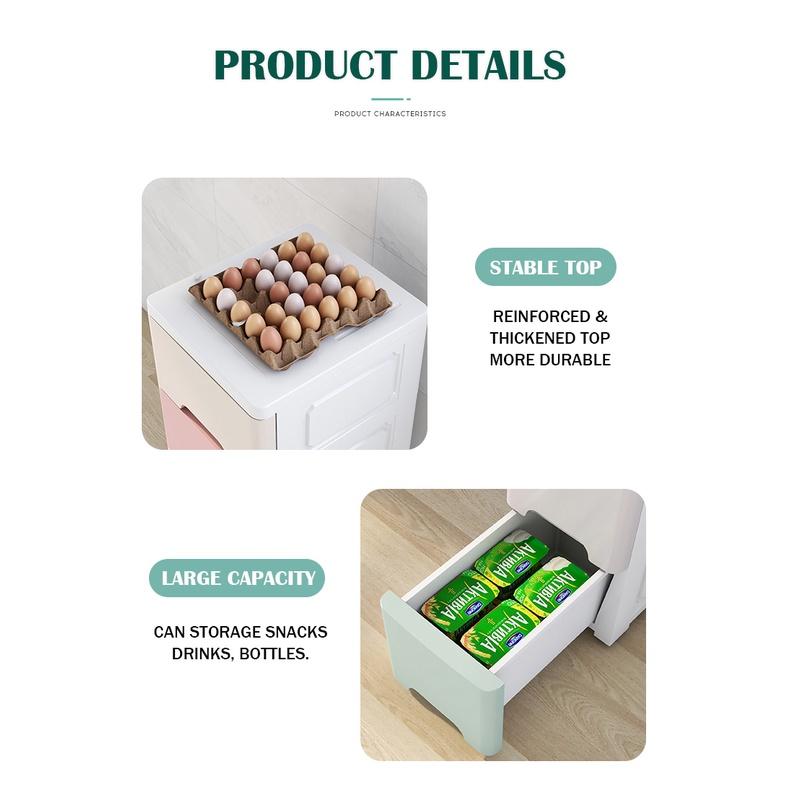 18/30cm Movable Slim Drawer Rack